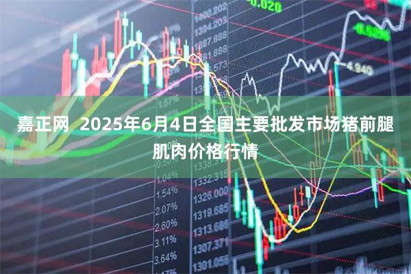 嘉正网 2025年6月4日全国主要批发市场猪前腿肌肉价格行情